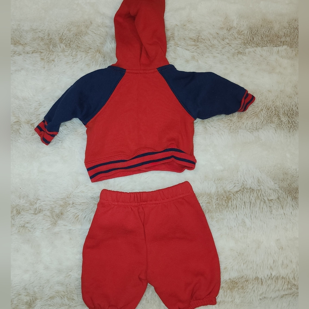 Vintage CHAPS Brand Newborn Two Piece Sweat Suit - Picture 2 of 5